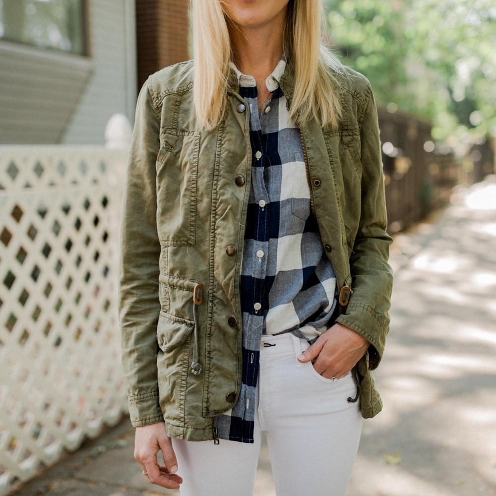 Hinge Utility Army Green Jacket